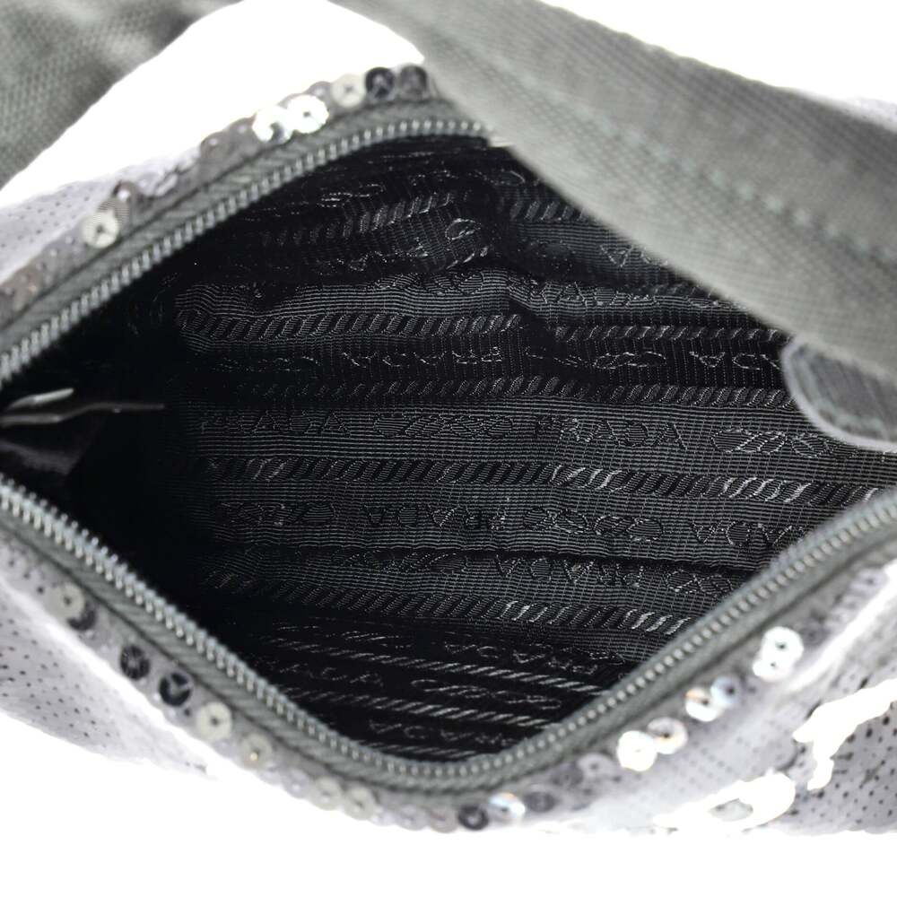 Prada Re-Edition Hobo Sequins Mini #237879P22B - Picture 5 of 6